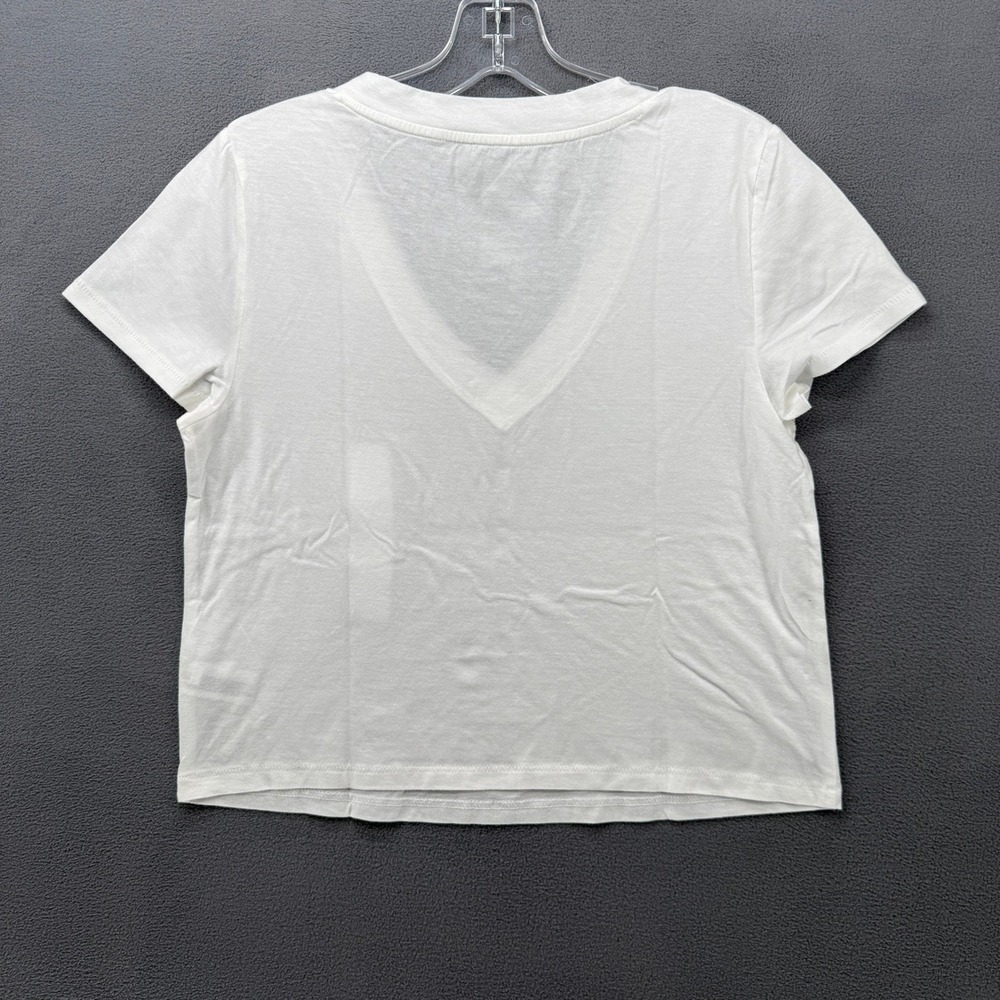 NWT Universal Thread White‎ V-Neck Tee & Colsie Gingham Pajama Shorts Set Small - Picture 6 of 15